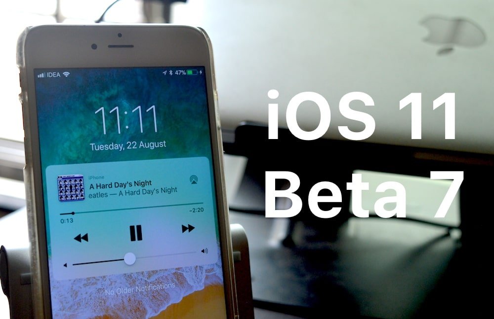 ios 11 beta 7 for ipod, iphone, ipad