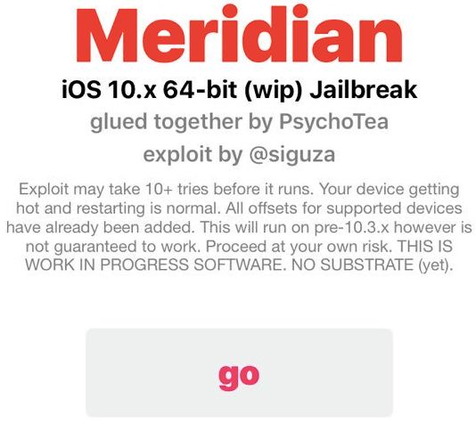 meridian jailbreak