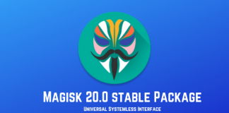 magisk v20.0 stable package