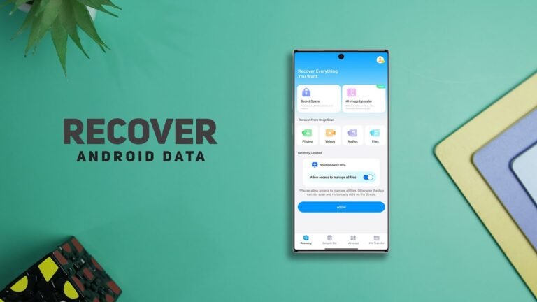 Android recovery tools for data